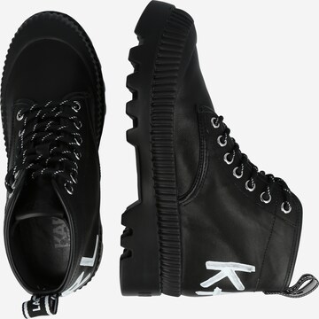 Bottines à lacets 'TREKKA II' Karl Lagerfeld en noir