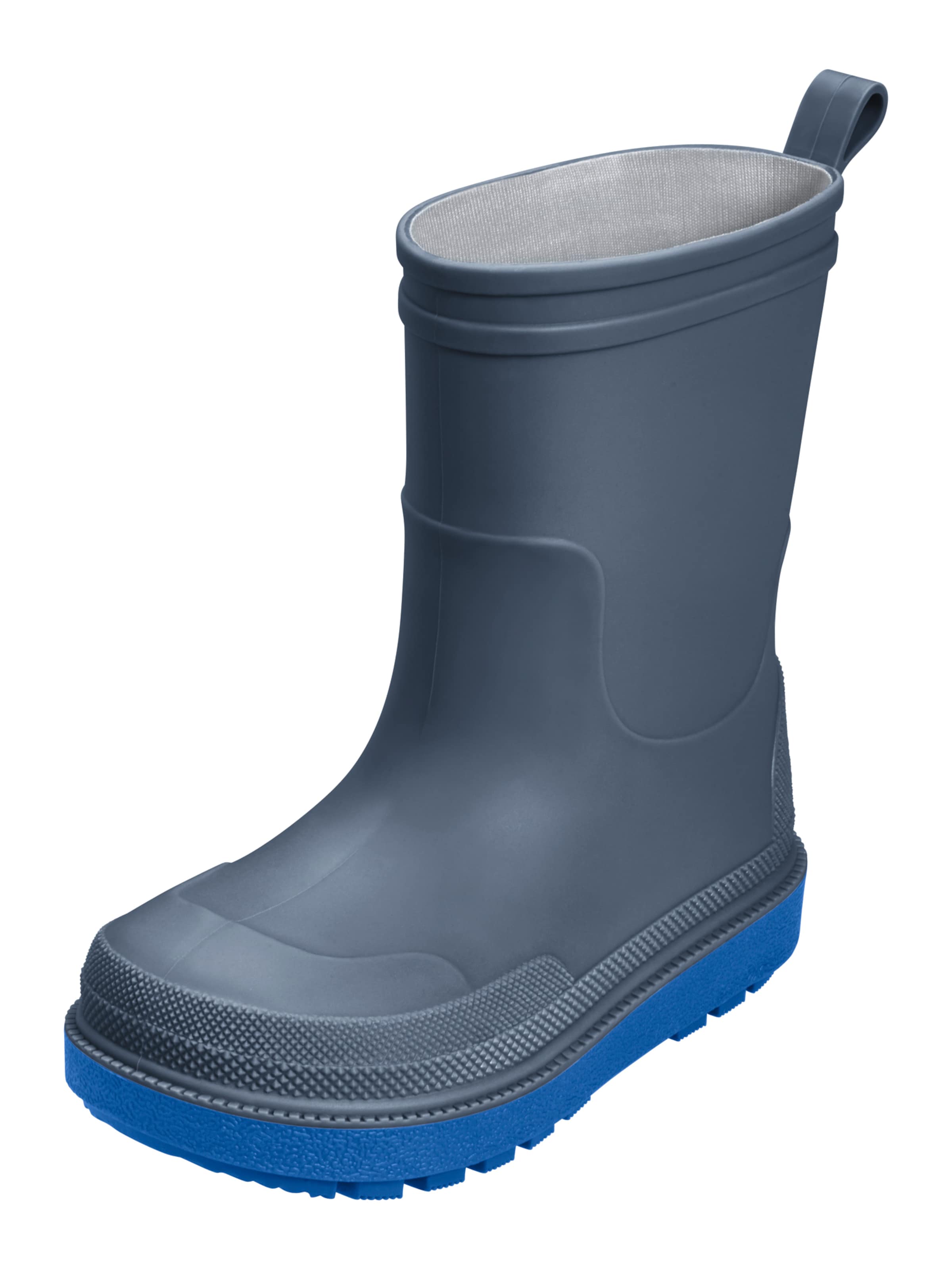 PLAYSHOES - Bota de borracha em azul: frente