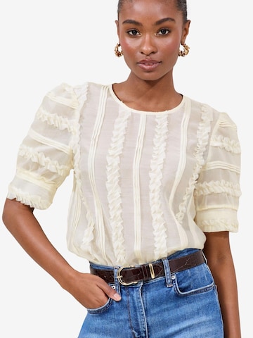 Lipsy Shirt in Beige: Vorderseite