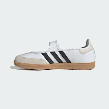 Ballerina con cinturino 'Samba' di ADIDAS ORIGINALS in bianco