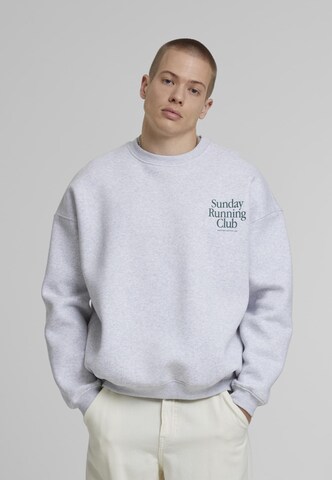 Another Cotton Lab Sweatshirt in Grijs: voorkant