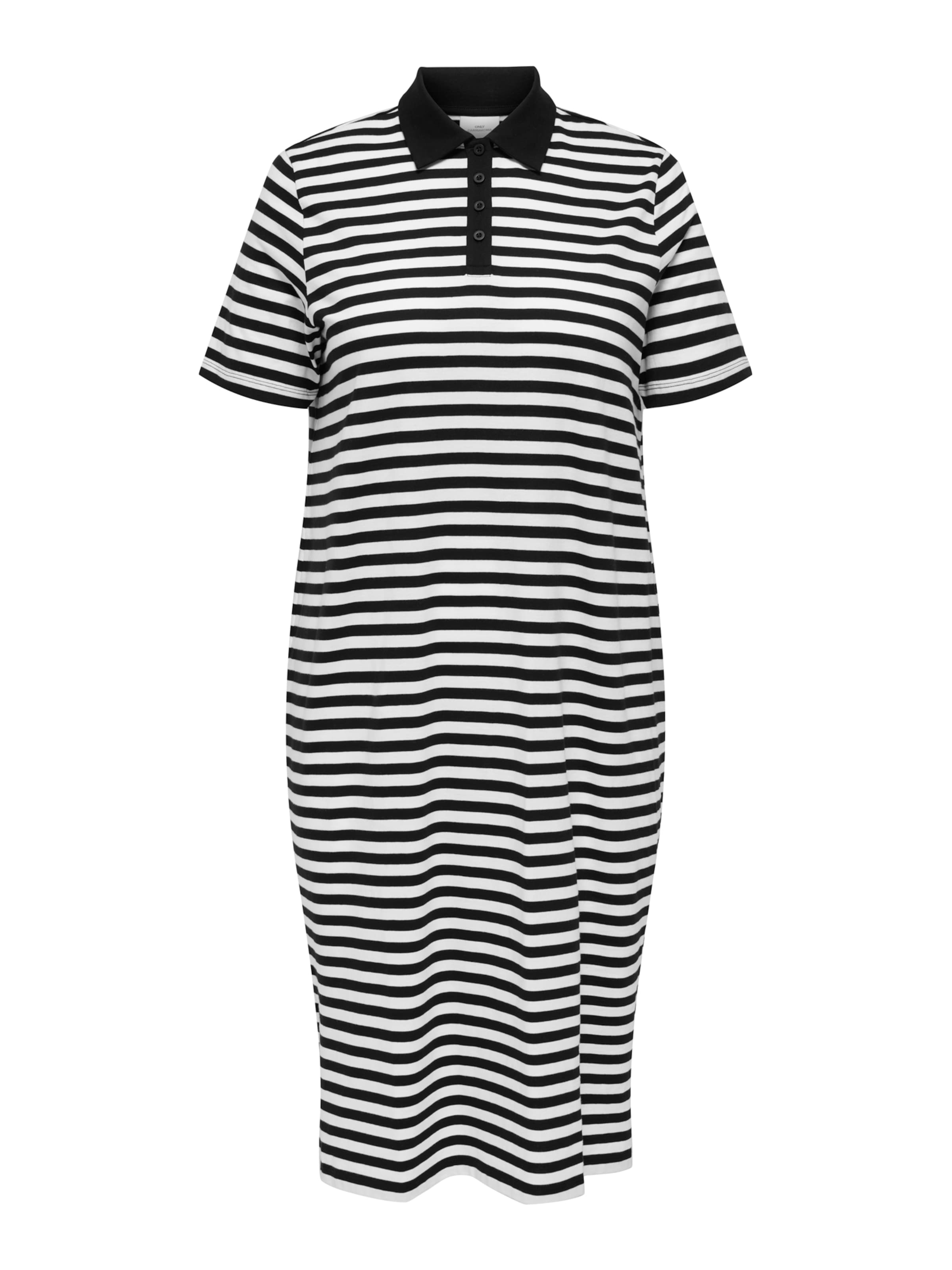 juoda ONLY Carmakoma Suknelė 'CARVELIA': priekis