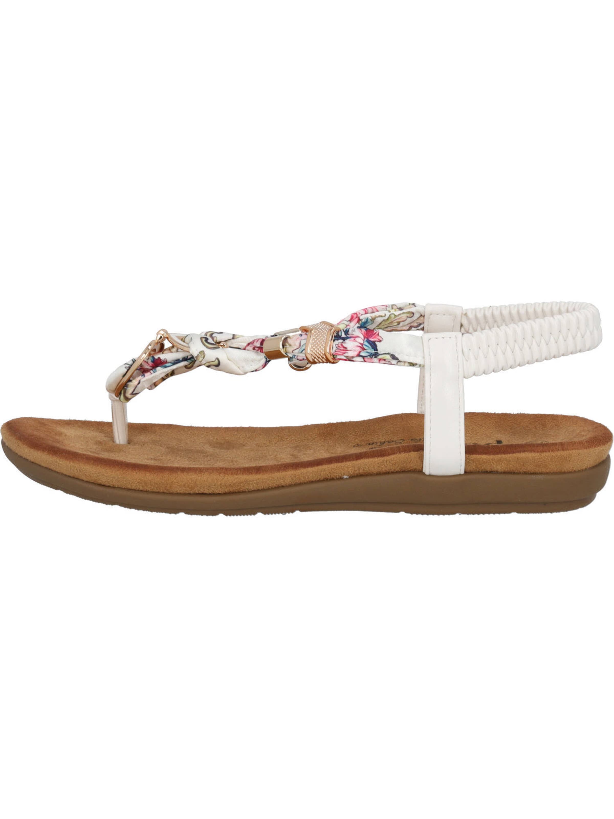 Flip-flops 'Jurte' de la Palado by Sila Sahin pe alb