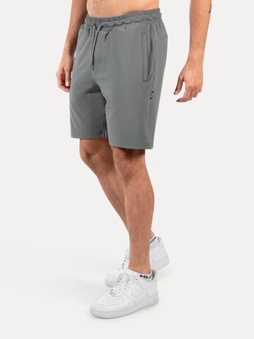Smilodox Regular Sports trousers in Grey