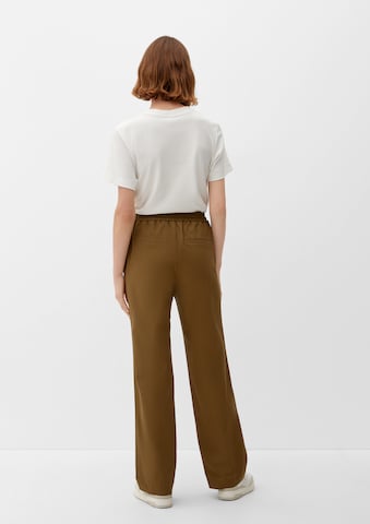 s.Oliver Loose fit Trousers in Green