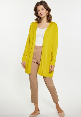 Cardigan Usha en jaune