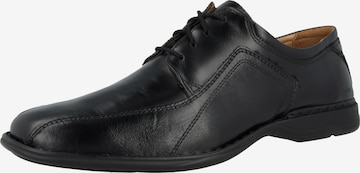 JOSEF SEIBEL Lace-Up Shoes 'Spike' in Black: front