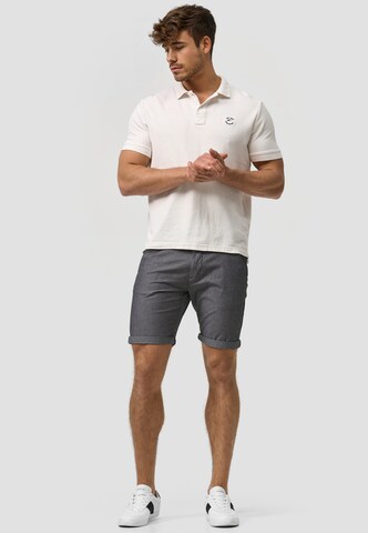 INDICODE JEANS Regular Chino trousers 'Bryant' in Grey