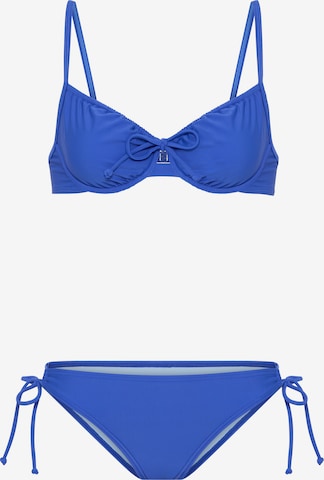 LSCN by LASCANAT-shirt Bikini - plava boja: prednji dio