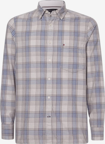 TOMMY HILFIGER Slim Fit Hemd in Grau: predná strana