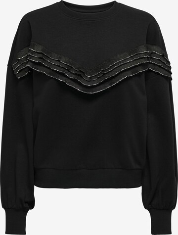 ONLY Sweatshirt 'THEA' in Schwarz: predná strana