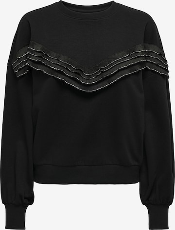 ONLY - Sweatshirt 'THEA' em preto: frente