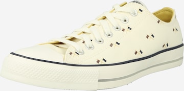 Sneaker bassa di CONVERSE in beige: frontale