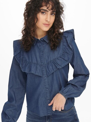 JDY Blouse 'KIA' in Blauw