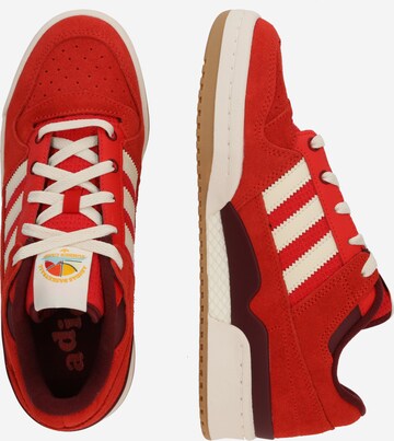 Baskets basses 'FORUM' ADIDAS ORIGINALS en rouge