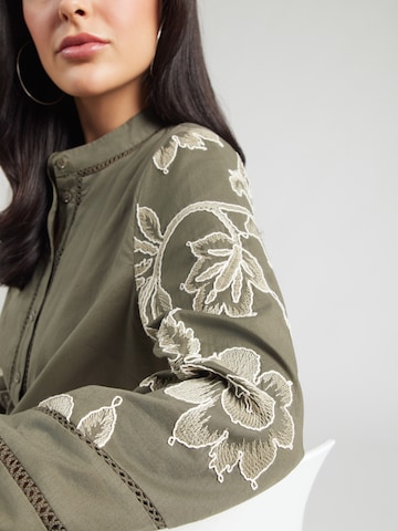 MOS MOSH Bluse 'MMLouis' in Grün