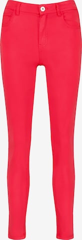 TAIFUN Skinny Jeans in Red: front