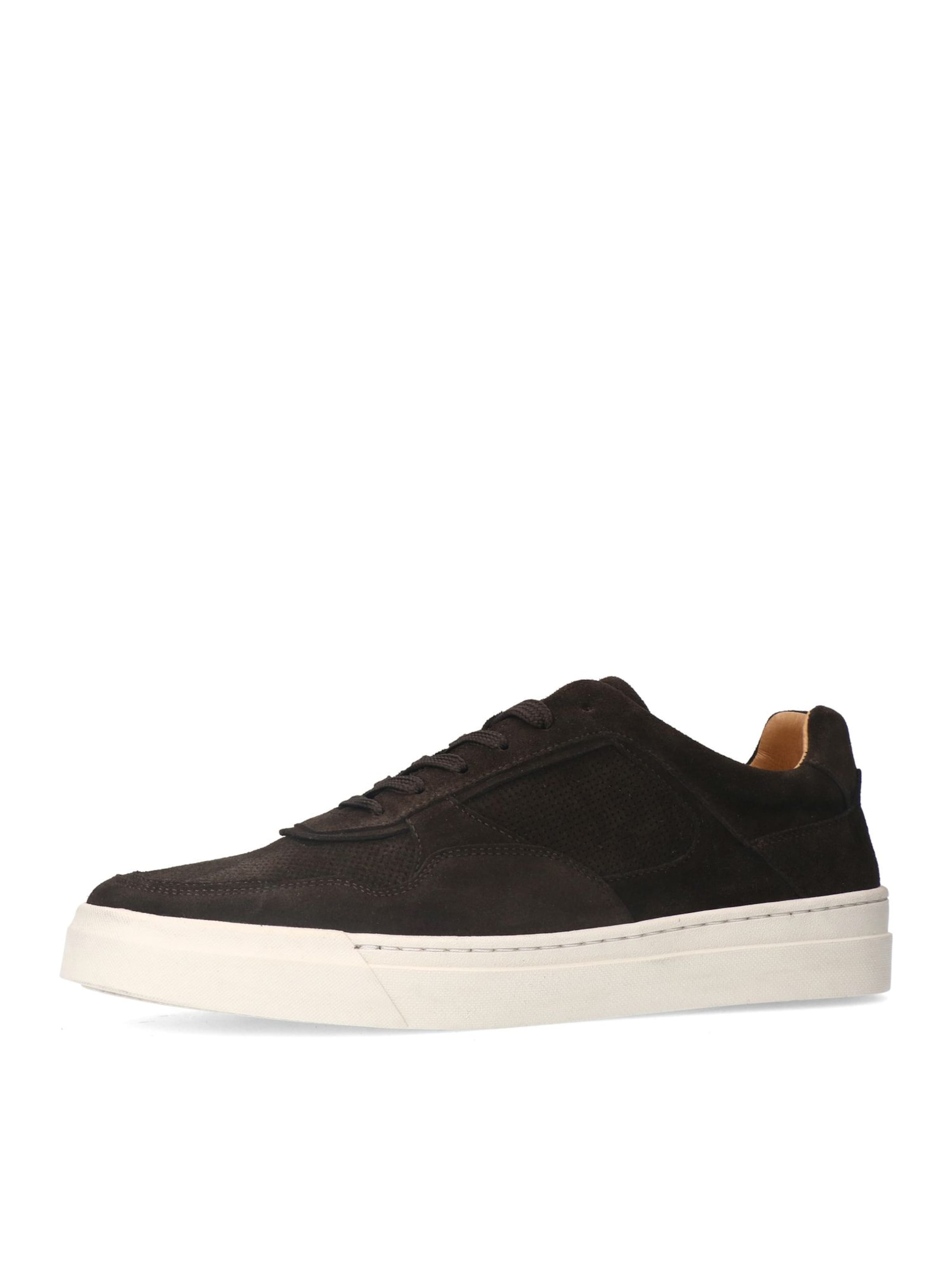 MANFIELD Sneakers in Brown: front