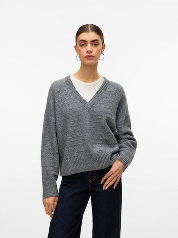 pilka VERO MODA Megztinis 'VMBOOM': priekis