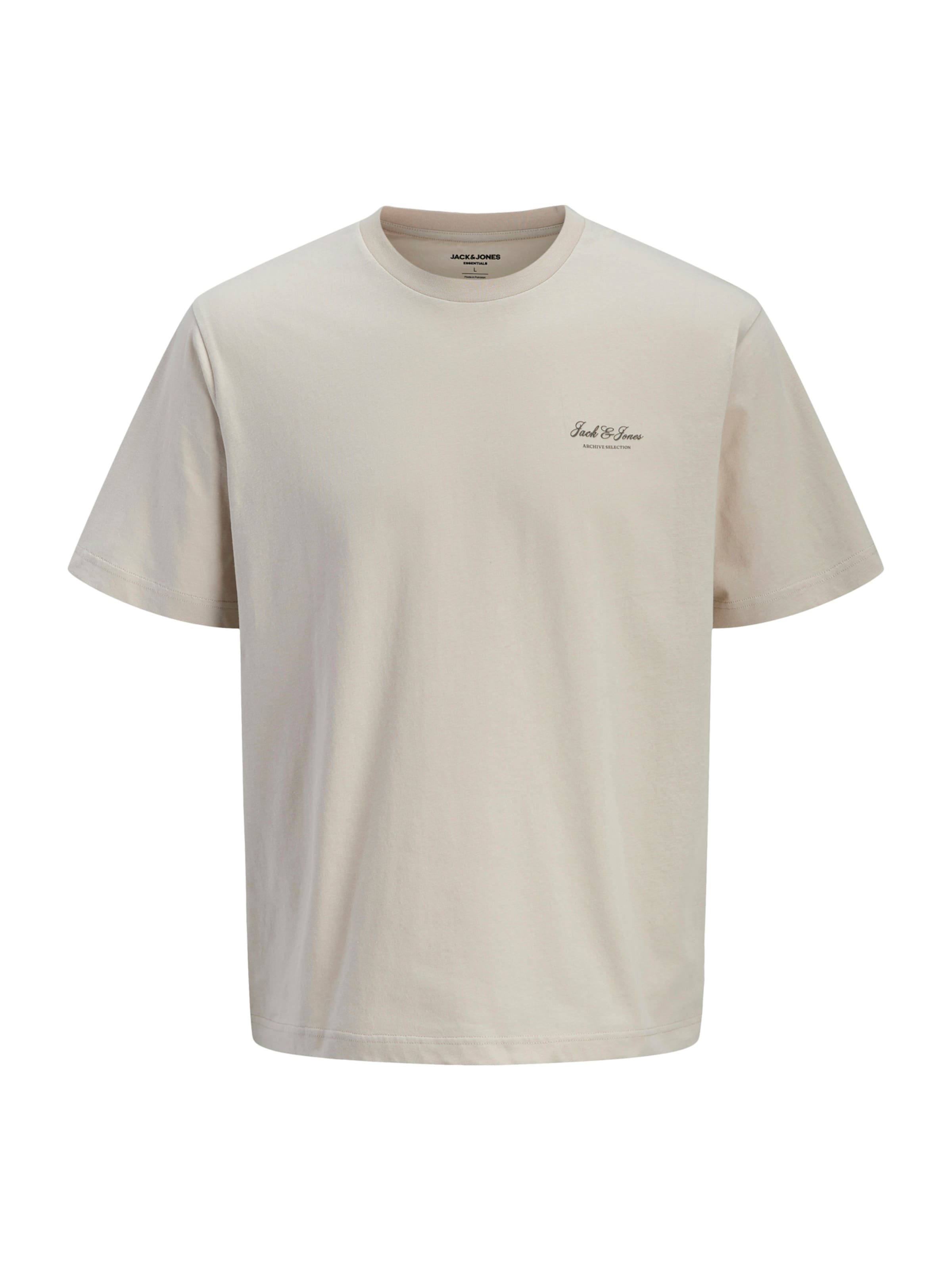 Jack & Jones Junior - Camiseta 'JJEARCHIVE' en beige: frente
