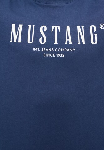 T-Shirt MUSTANG en bleu