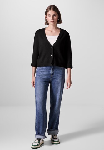 Street One Studio Strickjacke in Schwarz