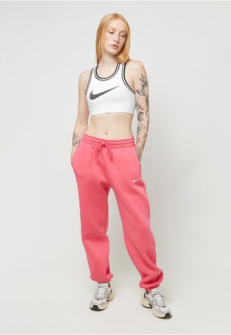 NIKE Bralette Sports Bra in White