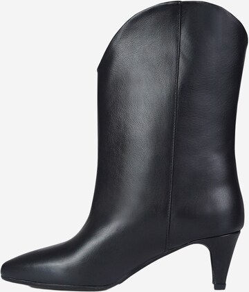 GISEL MOIRE - Botas pelo tornozelo 'Enea' em preto: frente