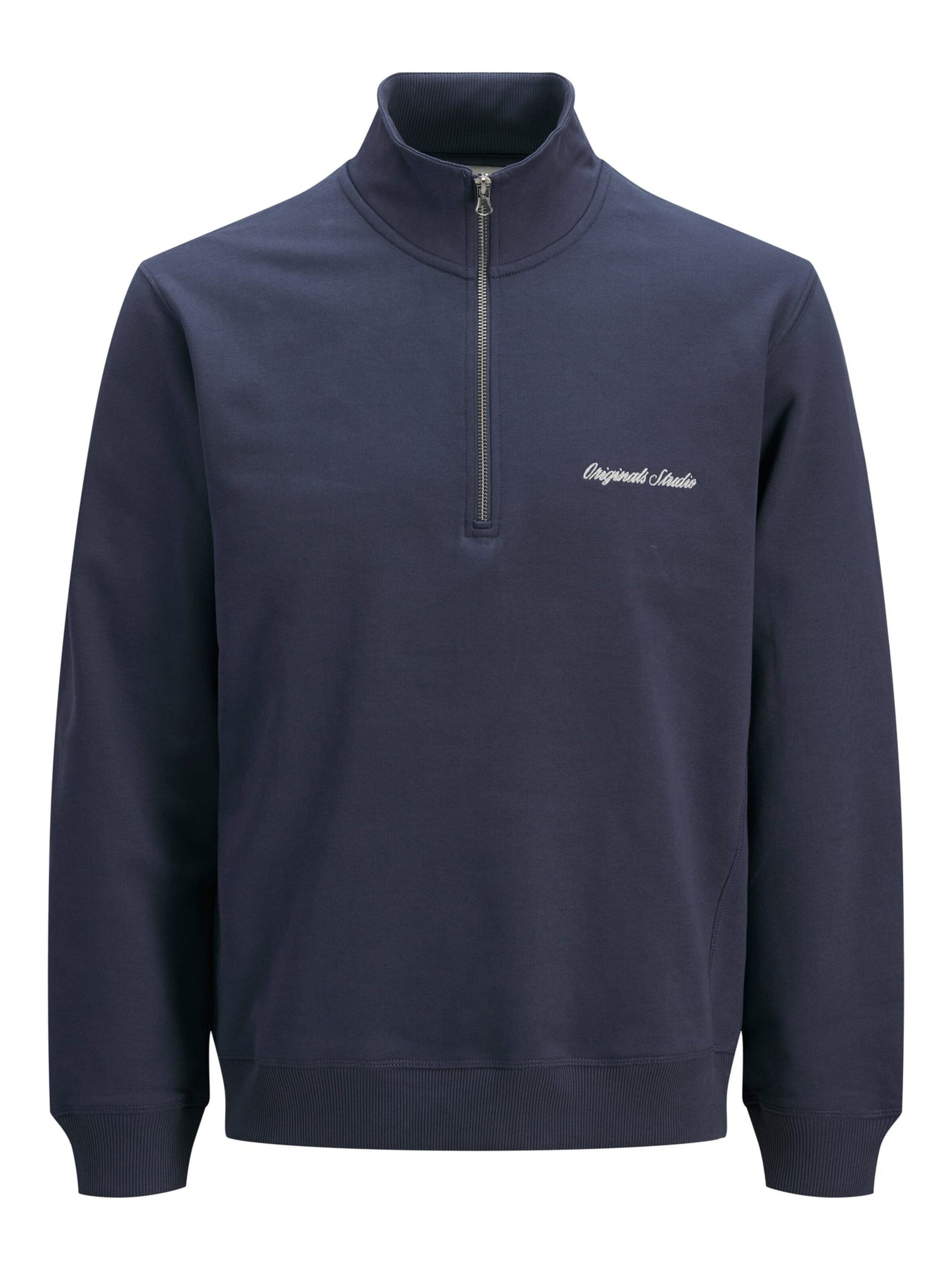 JACK & JONES Sweater 'Norrebro' in Blue: front