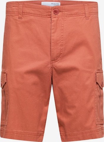 SELECTED HOMME Cargo Pants in Red: front