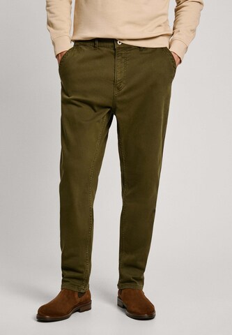 Pepe Jeans Tapered Jeans in Green: front