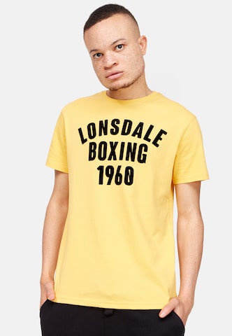 LONSDALE Paita 'Pitsligo' värissä keltainen: etupuoli