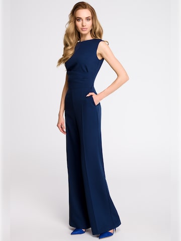 Stylove - Jumpsuit en azul: frente