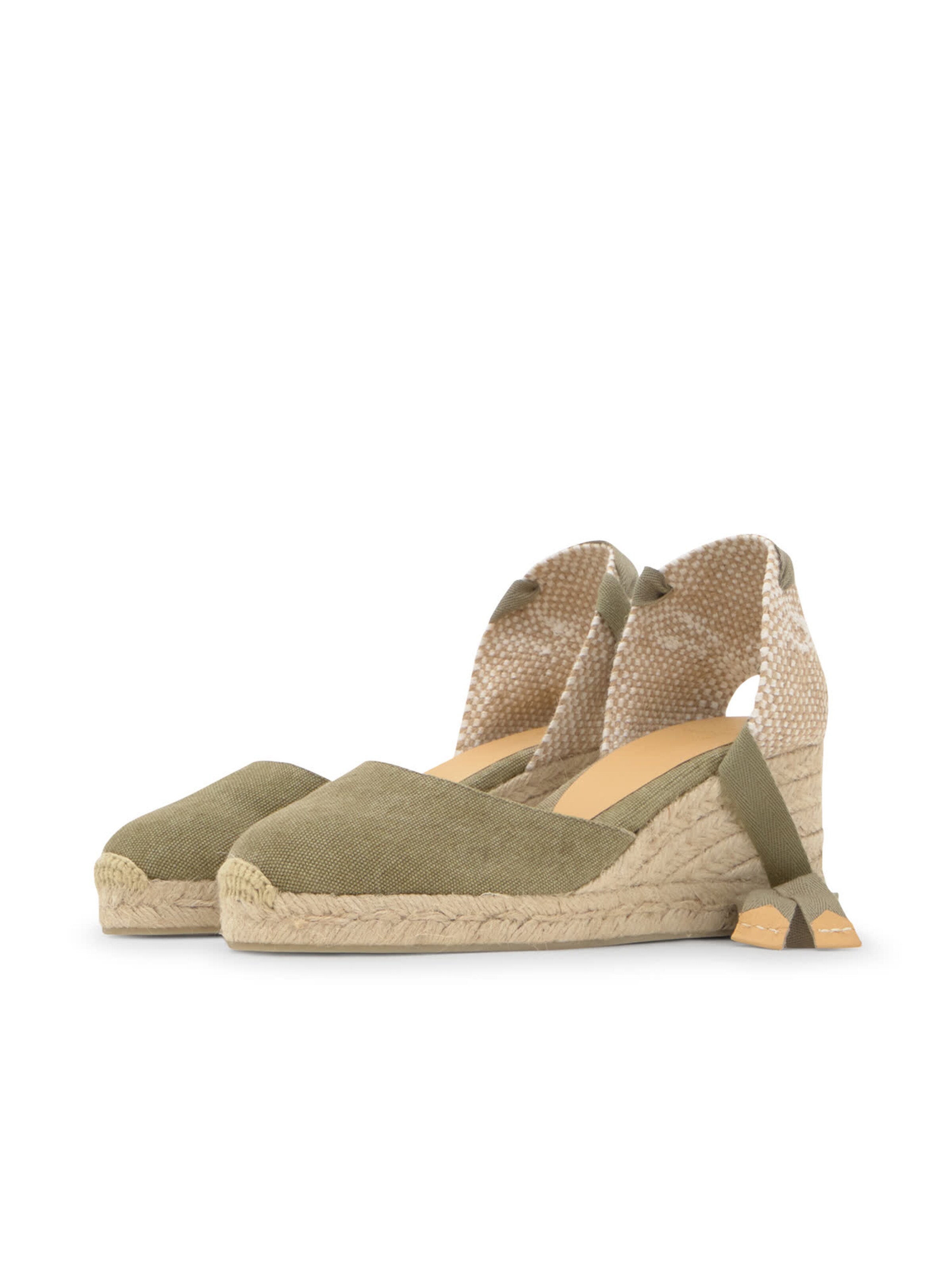Espadrilles 'Carina' Castañer en vert