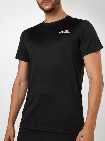 ELLESSE Regular fit Λειτουργικό μπλουζάκι 'Malbe' σε μαύρο