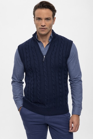 Pullover di Felix Hardy in blu: frontale