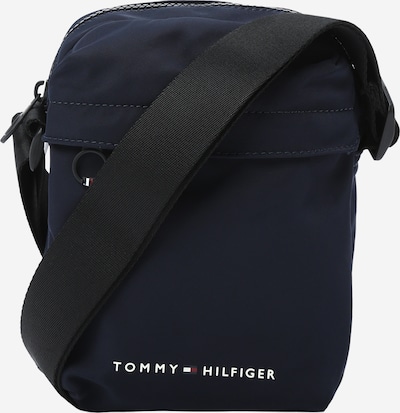 TOMMY HILFIGER Skuldertaske 'Skyline' i mørkeblå / brandrød / hvid, Produktvisning