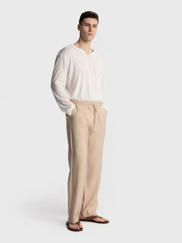 Giesto Regular Broek in Beige