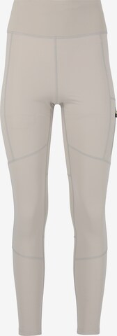 ENDURANCE Skinny Workout Pants 'Elinor' in Beige: front