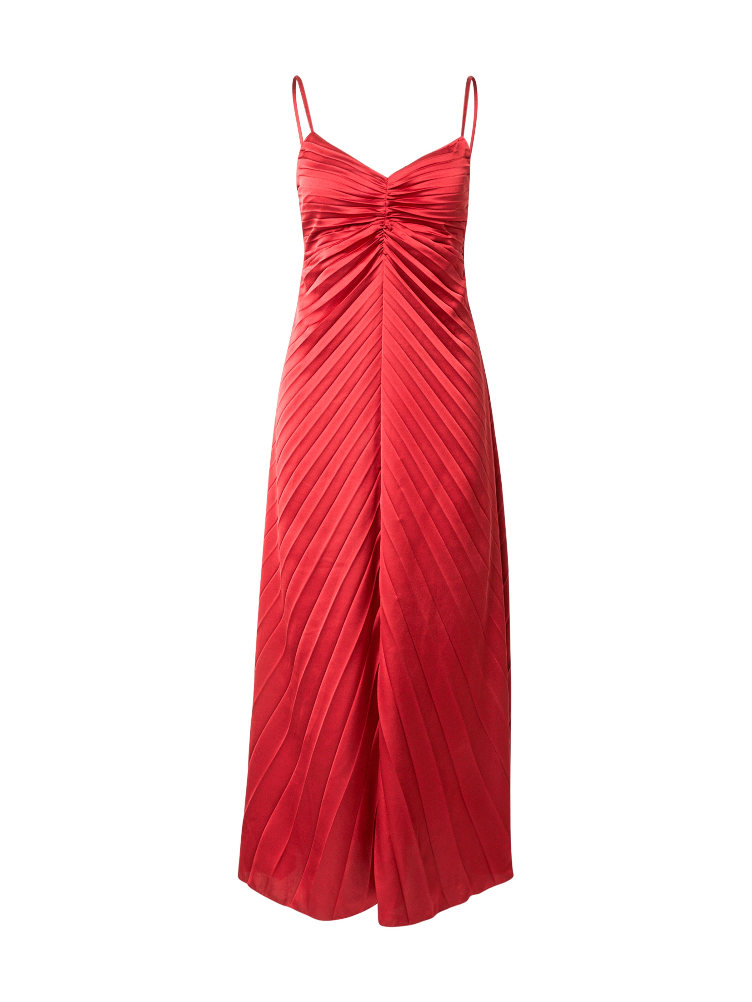 Robe de soirée Abercrombie & Fitch en rouge : devant