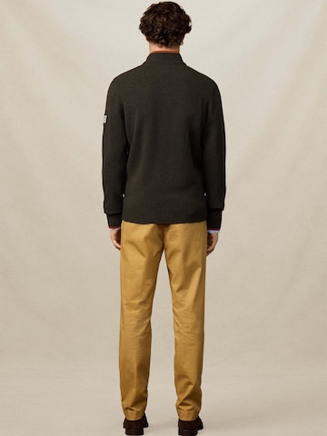 Hackett London Gebreid vest 'HERITAGE' in Groen