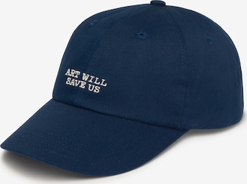 Cappello da baseball 'Chris' di Thinking MU in blu: frontale
