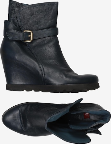 Högl Dress Boots in 39,5 in Blue: front