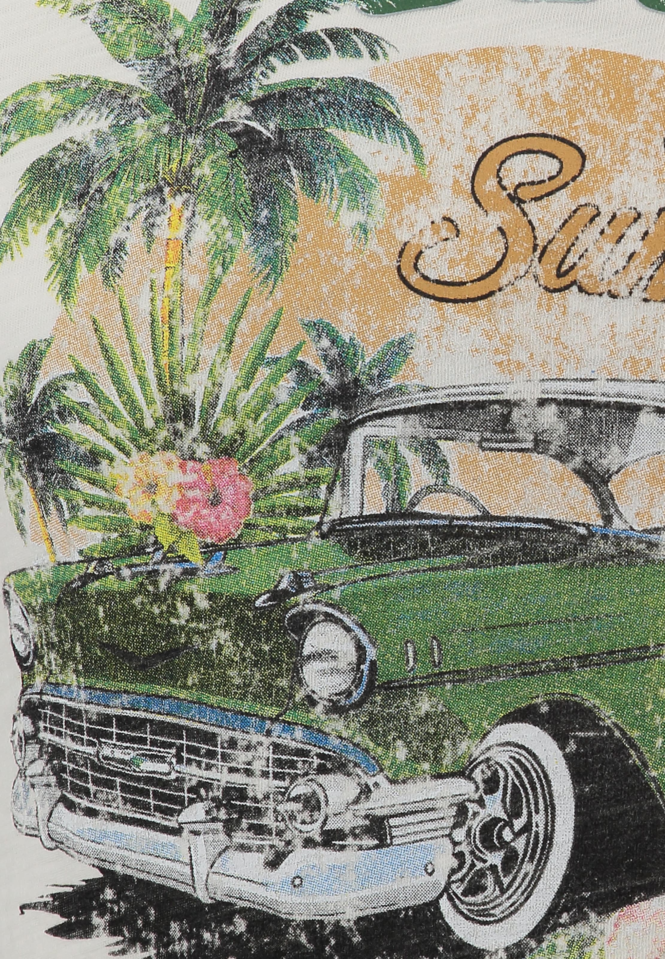 Key Largo Tričko 'JOURNEY' – béžová