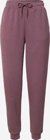 Pantalon de sport ONLY PLAY en violet : devant