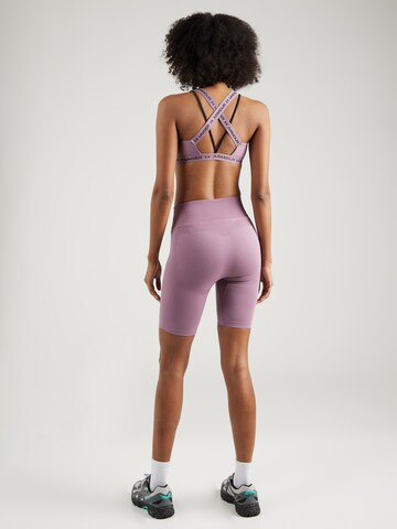 UNDER ARMOUR Skinny Workout Pants in Purple