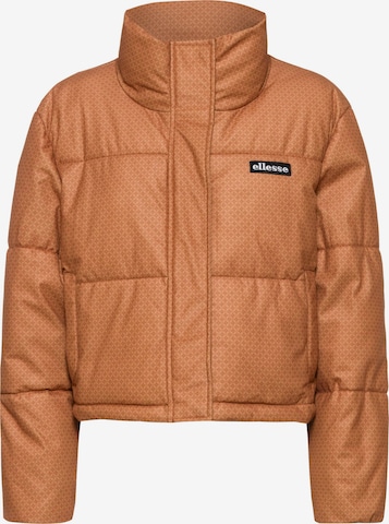 ELLESSE Jacke in Braun: Vorderseite