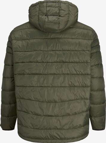 Jack & Jones Plus - Chaqueta de entretiempo en verde