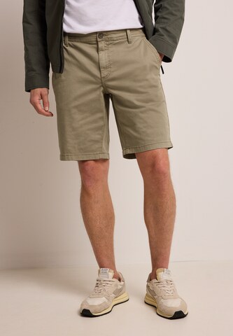 Street One MEN Regular Chino Pants in Beige: front