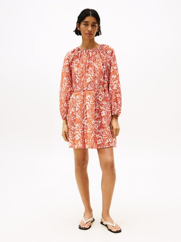 TOMMY HILFIGER Oversized dress in Orange: front
